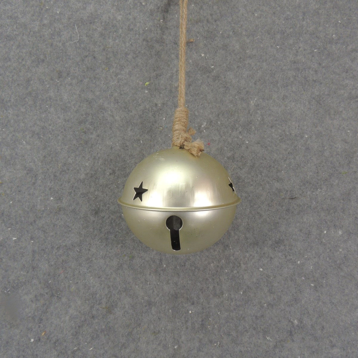 4" JINGLEBELL ORNAMENT GOLD - XA1050-GLD