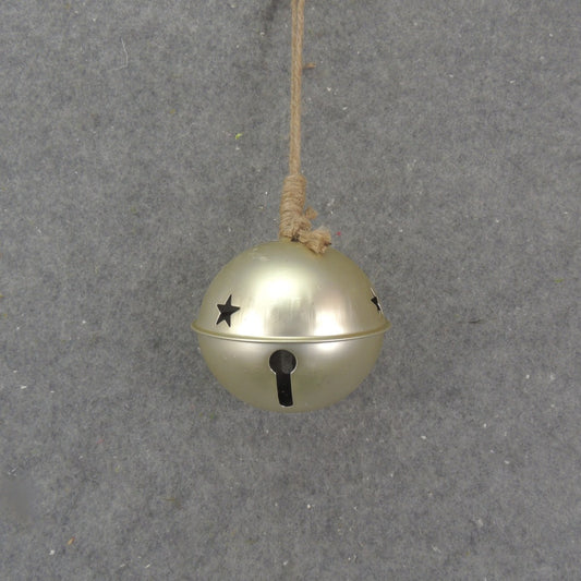 4" JINGLEBELL ORNAMENT GOLD - XA1050-GLD