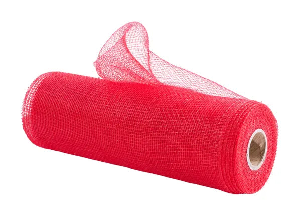 10"X10YD MESH-RED-RE130224
