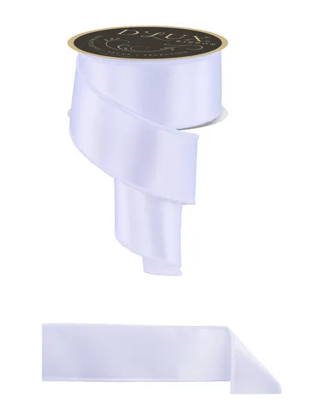 2.5"X10YD SATIN FUSED-WHITE-LX400627