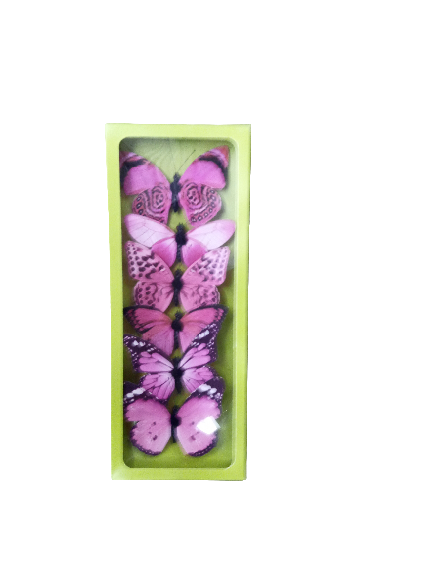 6 AST. PINK BUTTERFLY-SA0030