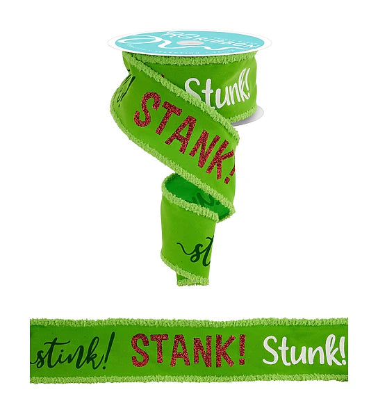2.5"X10YD STINK STANK STUNK/VELVET/DRFT- LIME/RED/WHITE/EMERALD- RGC824833