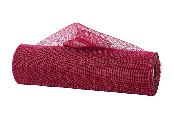 10.25"X10YD FINE WEAVE MESH- BURGUNDY- RY500005