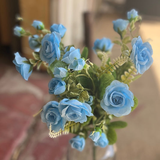 ROSE BUSH X 7-LT BLUE-37306