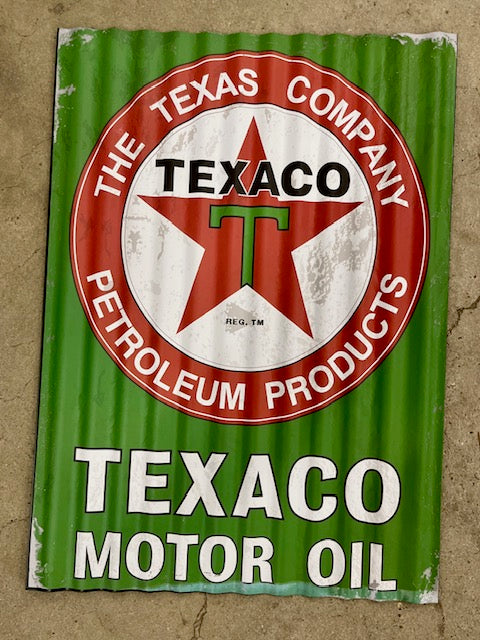 16" X 11" TEXACO TIN METAL SIGN-40247