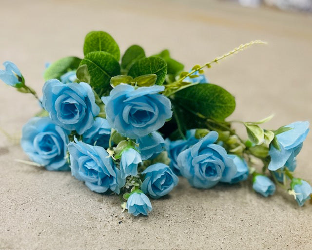 ROSE BUSH X 7-LT BLUE-37306