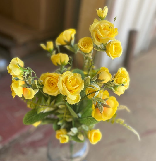 ROSE BUSH X 7-YEL-37302