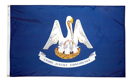 3'x5' Louisiana State Flag