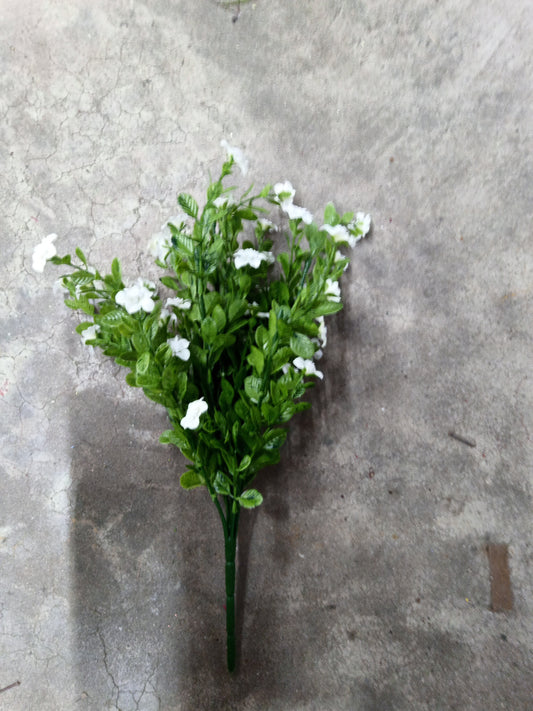 17 in Cream spring floral greenery Filler Bush - 82396-CM