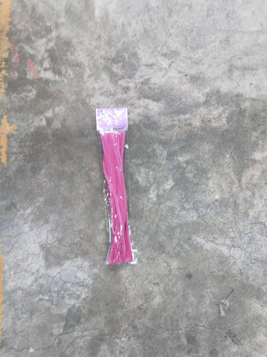12"Chenille Stems Fuchsia 25pcs-7152