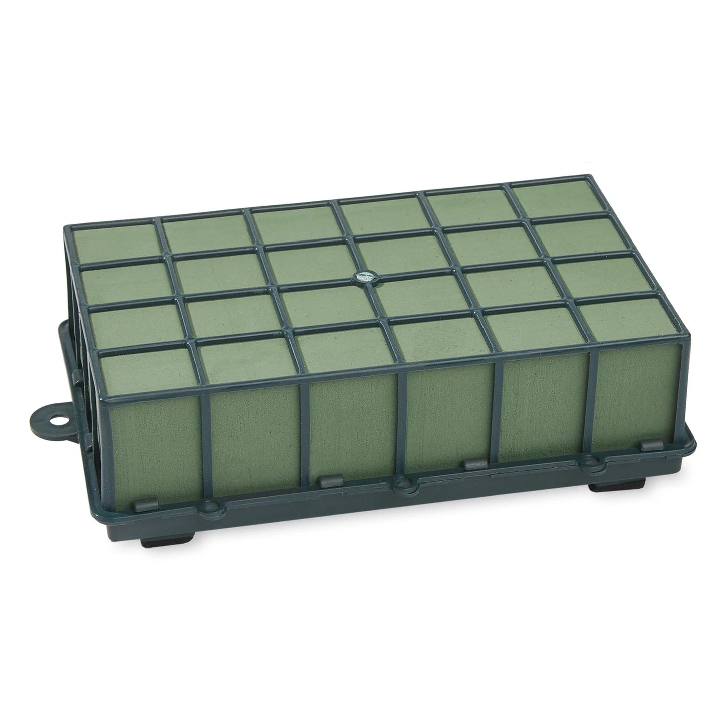 12.75" Floral Cage Arranger W/Wet Foam-Green-FNUS08WFU