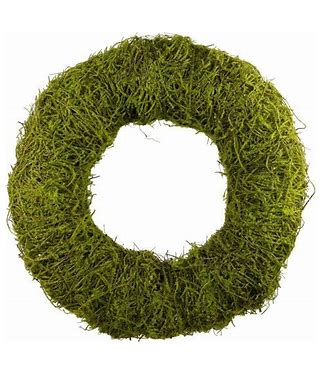 18" Green Moss Vine Wreath - 29212