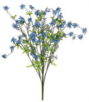 PENTA BLOSSOM & SEED BUSH, 28"; BLUE