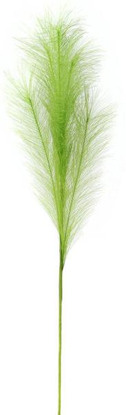 32.75"L FABRIC GRASS PLUME pick - green