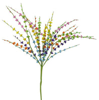 25"L FOAM SPIRAL FLOWER/PIP SPRAY