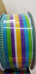 Stripes bright  2 1/2" X 20 YARDS sale
